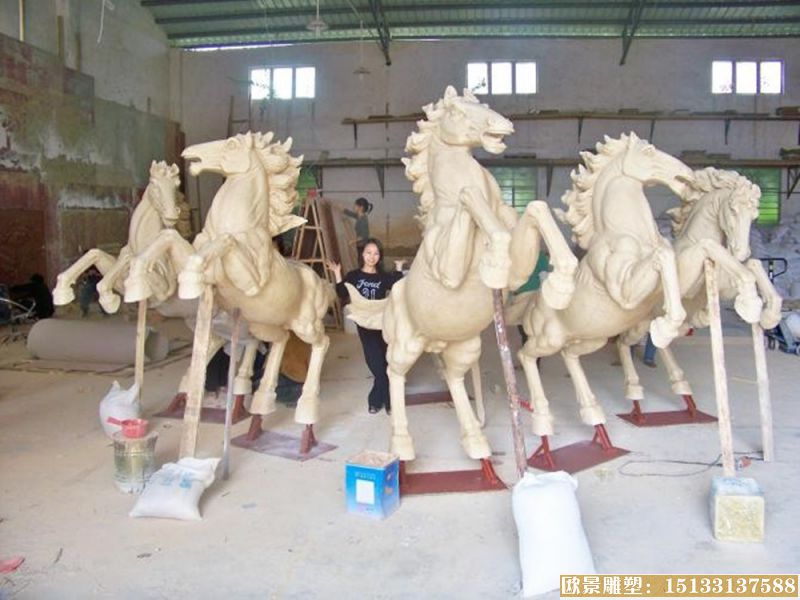 玻璃鋼動(dòng)物馬雕塑 玻璃鋼動(dòng)物馬雕塑