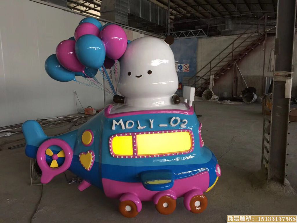 玻璃鋼卡通雕塑制作?_卡通彩繪制作廠(chǎng)家